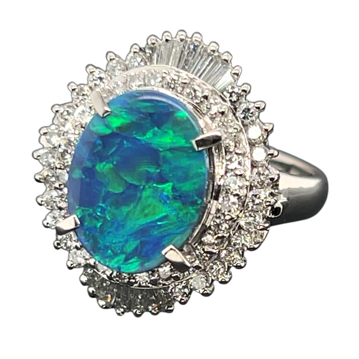 Gold Solid Opal Rings Gold Solid Opal Rings