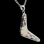 Sterling Silver Solid Opal Pendant (sssp887)