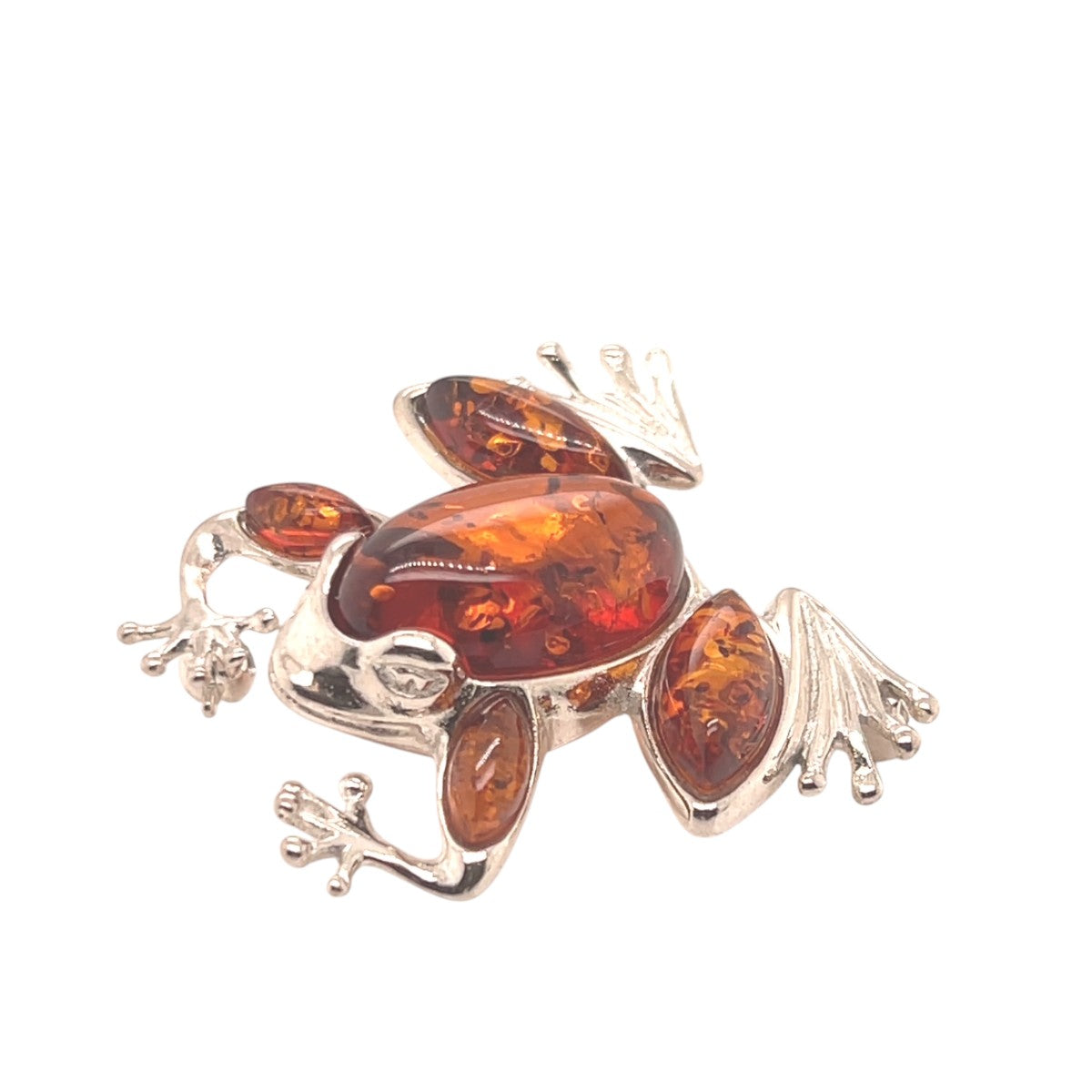 Sterling Silver Amber Brooch (abr1006) Sterling Silver Amber Brooch (abr1006)