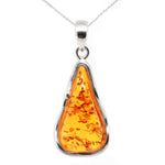 Sterling Silver Amber Pendant (SAP0846)