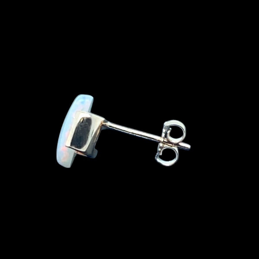 14ct Gold Solid Opal Earrings (se411) 14ct Gold Solid Opal Earrings (se411)
