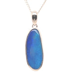 Sterling Silver Doublet Opal Pendant (ssdp521)