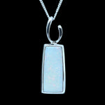 Sterling Silver Solid Opal Pendant (sssp882)