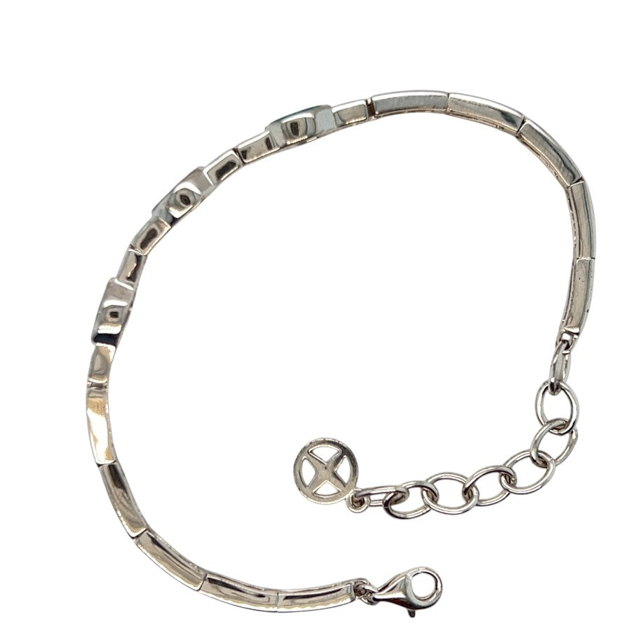 Sterling Silver Doublet Opal Bracelet (ssdobra19) Sterling Silver Doublet Opal Bracelet (ssdobra19)