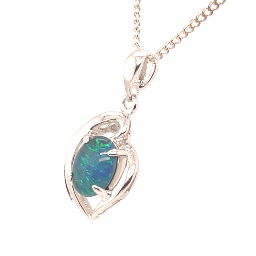 Sterling Silver Triplet Opal Pendant (sstp767) Sterling Silver Triplet Opal Pendant (sstp767)