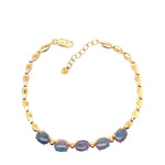 Gold Plated Triplet Opal Bracelet (gptbra8002)