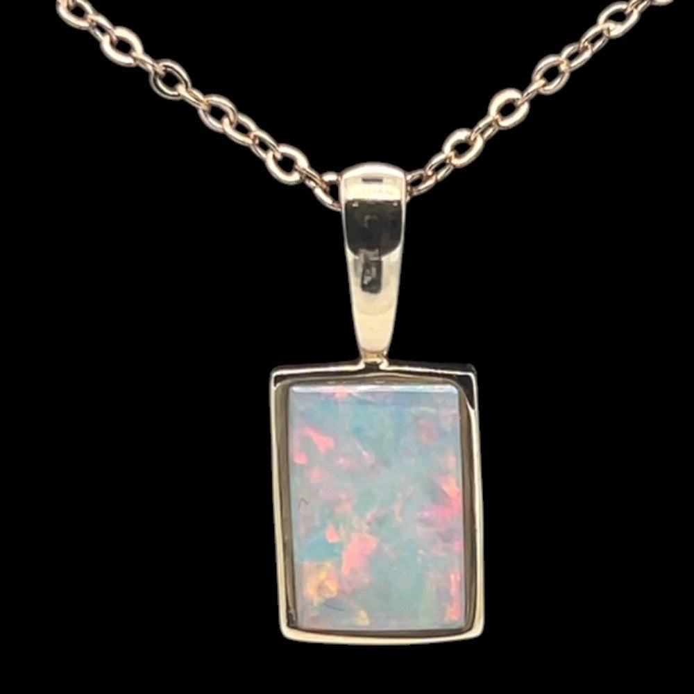 14ct Solid Opal pendant (sp487) 14ct Solid Opal pendant (sp487)