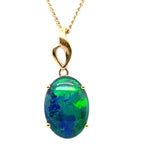 9ct Gold Triplet Opal Pendant (tp269)