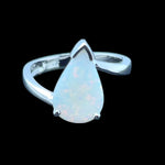 Sterling Silver Solid Opal Ring (ssr157)