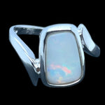 Sterling Silver Solid Opal Ring (sssr160)
