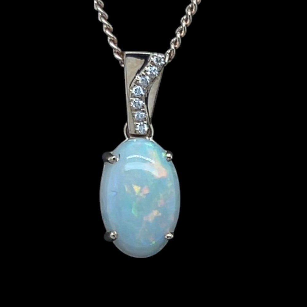 14ct Gold Solid Opal Pendant (sp728) 14ct Gold Solid Opal Pendant (sp728)