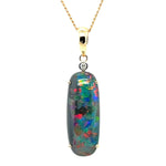 9ct Gold Triplet Opal Pendant (tp903)