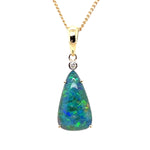 9ct Gold Triplet Opal Pendant (tp902)