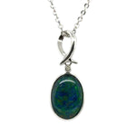 Sterling Silver Triplet Opal pendant (sstp913)