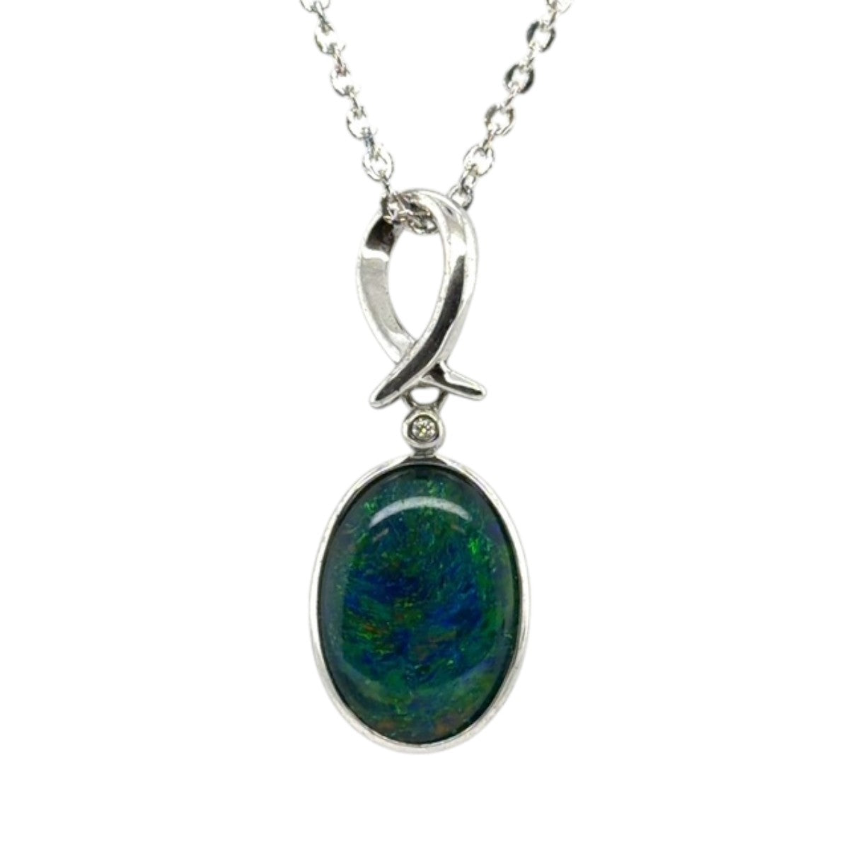 Sterling Silver Triplet Opal pendant (sstp913) Sterling Silver Triplet Opal pendant (sstp913)