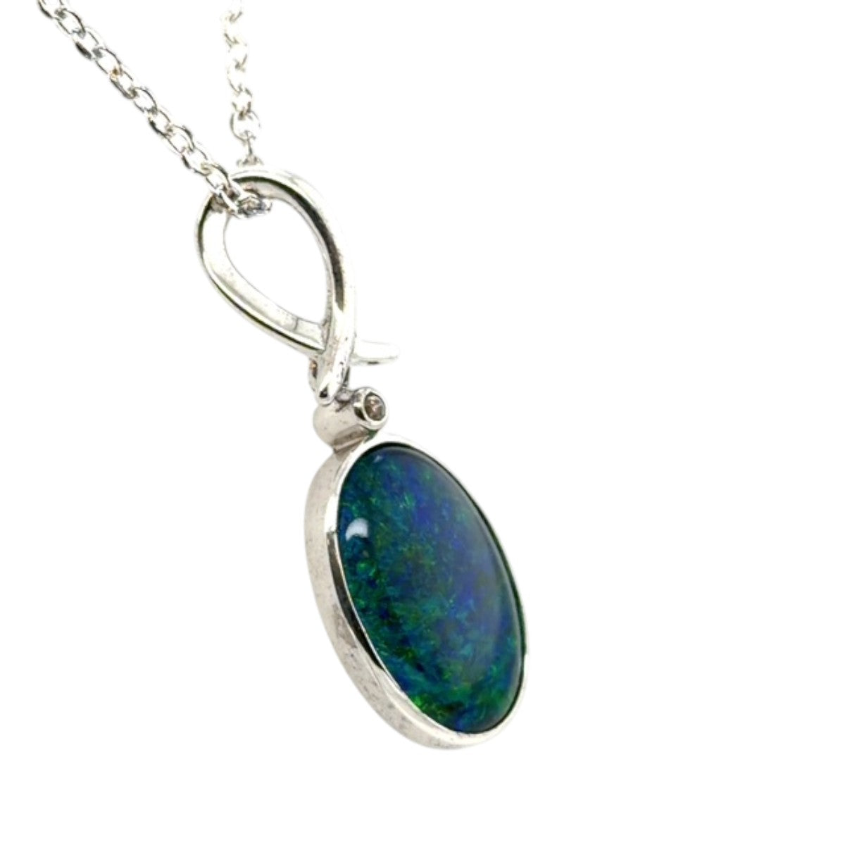 Sterling Silver Triplet Opal pendant (sstp913) Sterling Silver Triplet Opal pendant (sstp913)