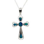 Sterling Silver Doublet Opal Pendant (ssdp301)