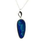 Sterling Silver Doublet Opal Pendant (ssdp530)