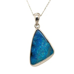 Sterling Silver Boulder Opal Pendant (ssbp163)