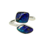 Sterling Silver Boulder Opal Ring (ssbour336)