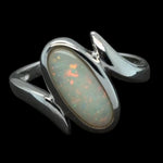 Sterling Silver Solid Opal Ring (sssr165)
