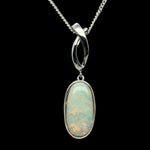 Sterling Silver Solid Opal Pendant (sssp128)