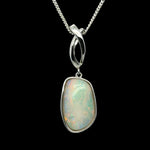 Sterling Silver Solid Opal Pendant (sssp130)