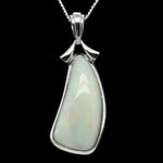 Sterling Silver Solid Opal Pendant (sssp131)