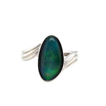 Sterling Silver Triplet Opal Ring (sstr105)