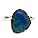 Sterling Silver Triplet Opal Ring (sstr108)