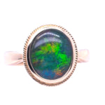 9ct Gold Triplet Opal Ring (tr70)