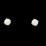 14ct Solid Opal Earrings (se818)