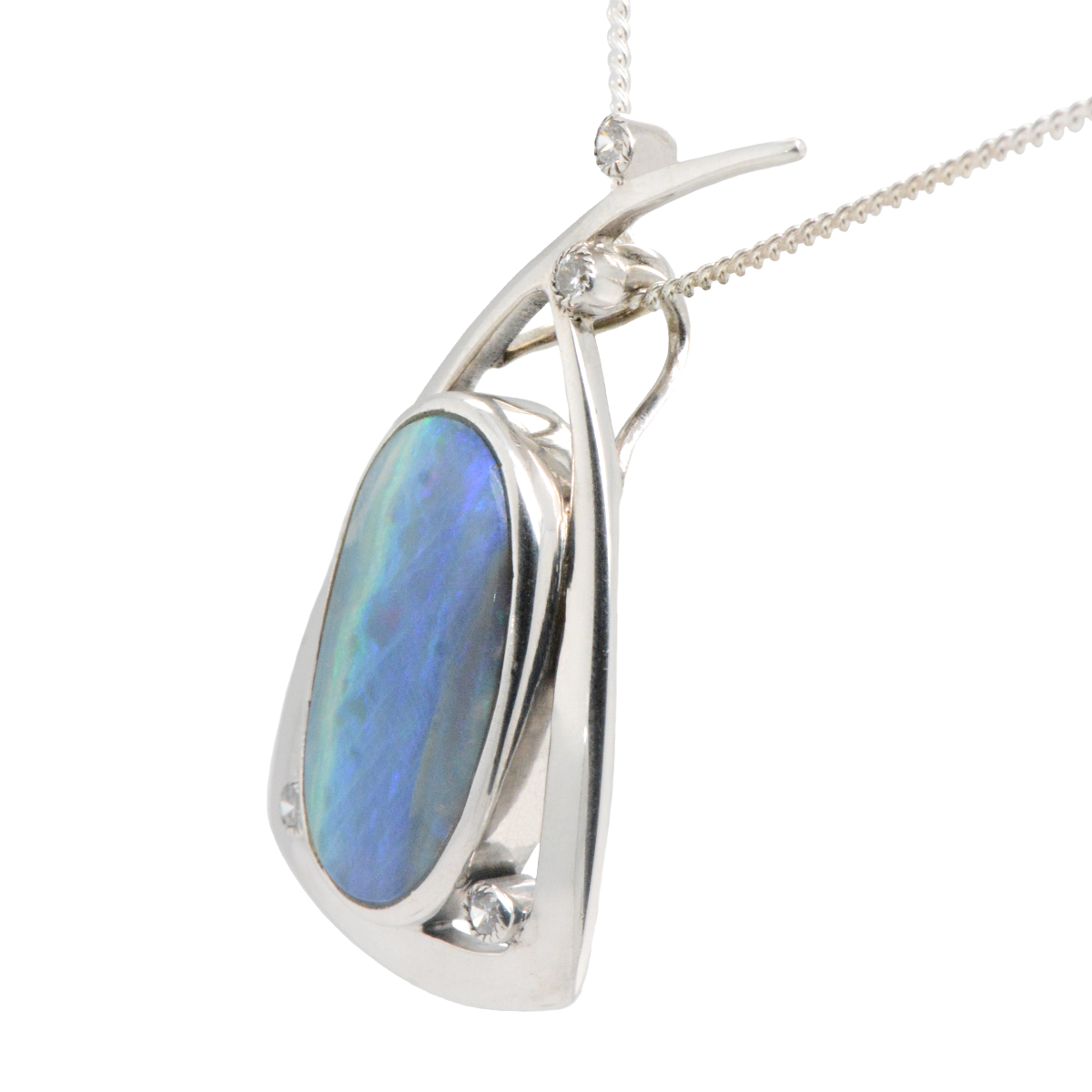 Sterling Silver Boulder Pendant (boup333) Sterling Silver Boulder Pendant (boup333)