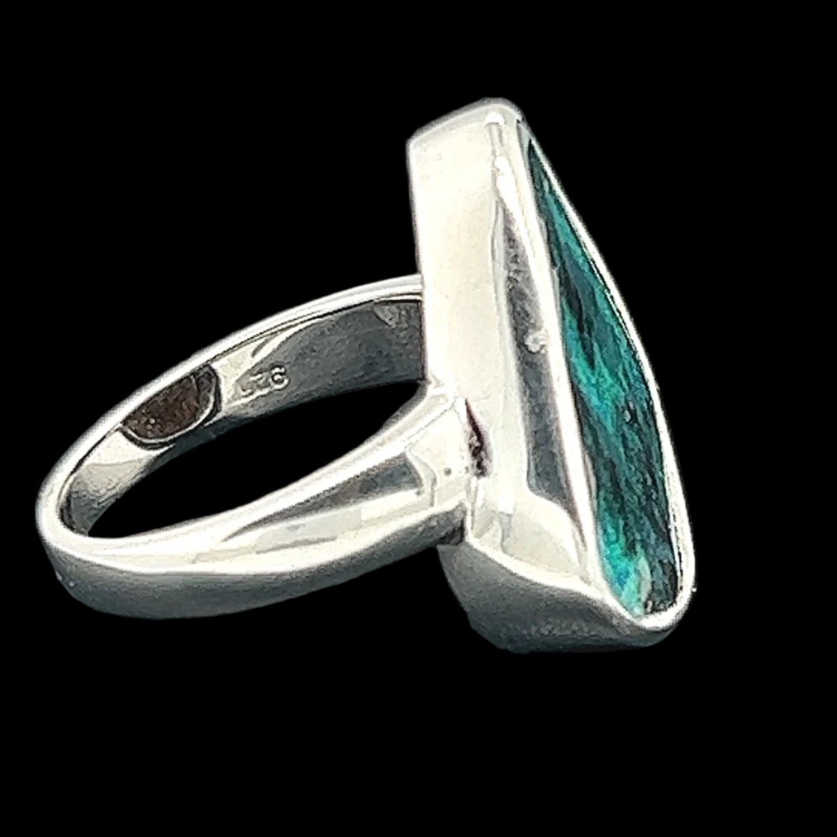 Sterling Silver Solid Boulder Opal Ring (ssr7799) Sterling Silver Solid Boulder Opal Ring (ssr7799)