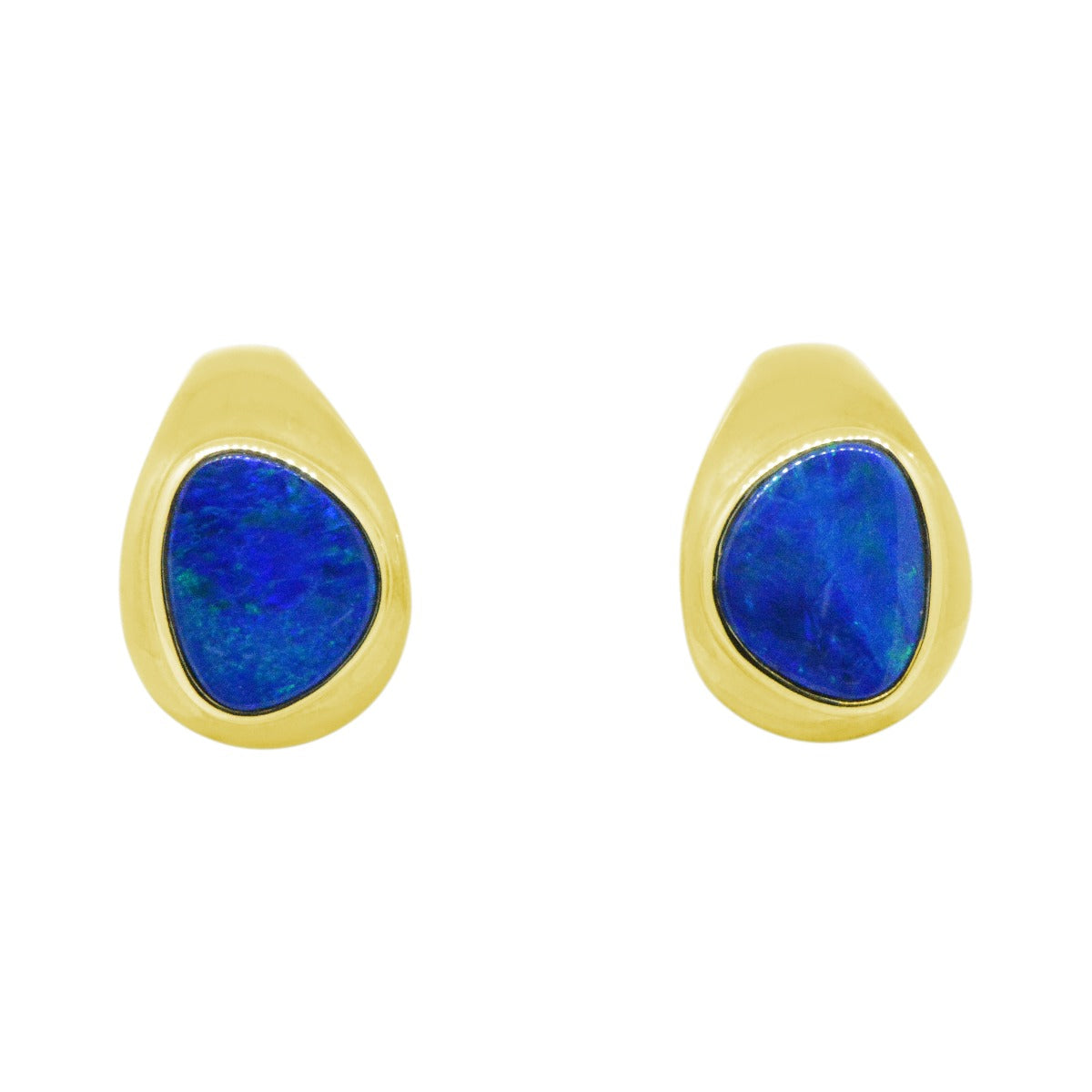 14ct Yellow Gold Doublet Pierced Clip Earrings (de7204) 14ct Yellow Gold Doublet Pierced Clip Earrings (de7204)