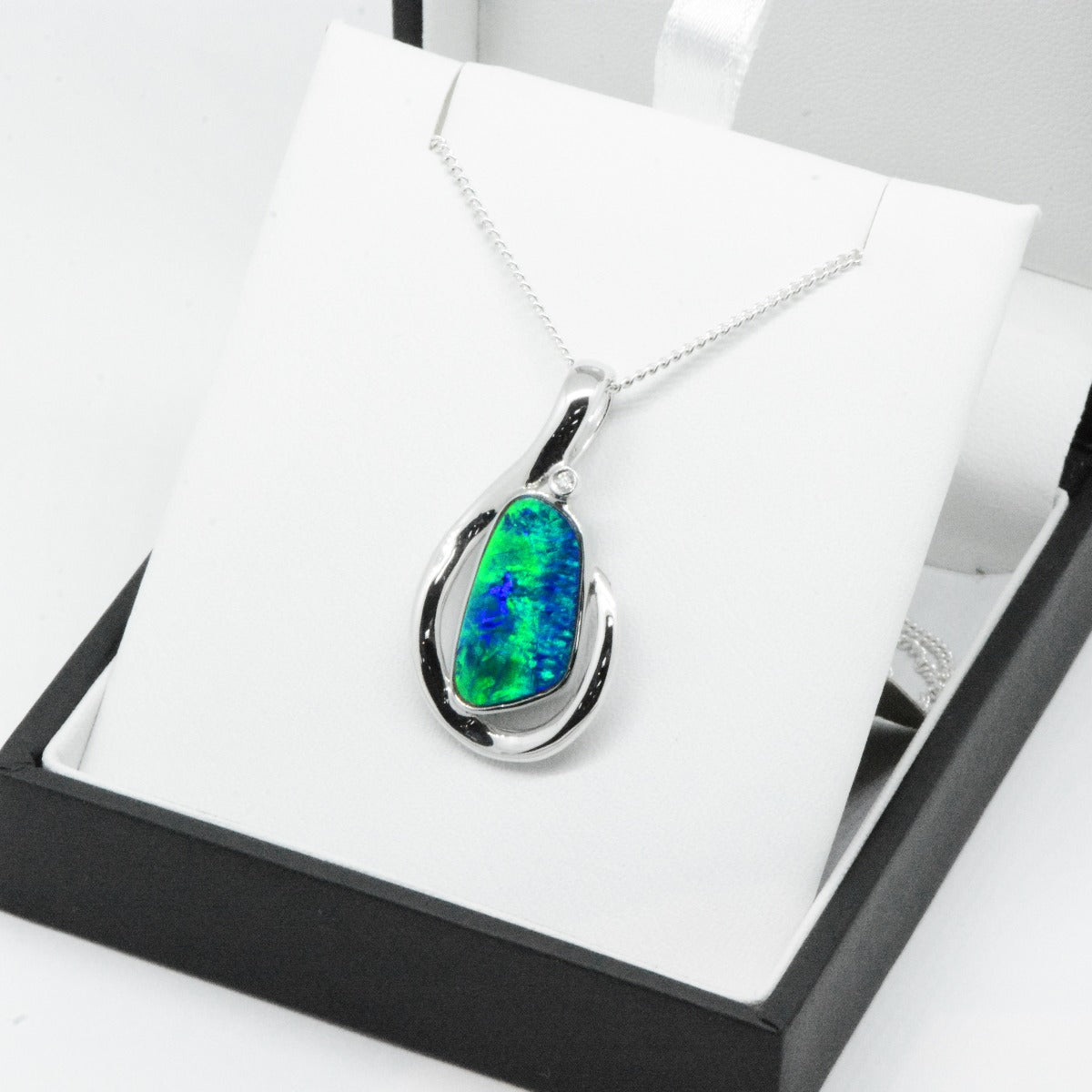 14K White Gold Doublet Pendant (gdp7159) 14K White Gold Doublet Pendant (gdp7159)