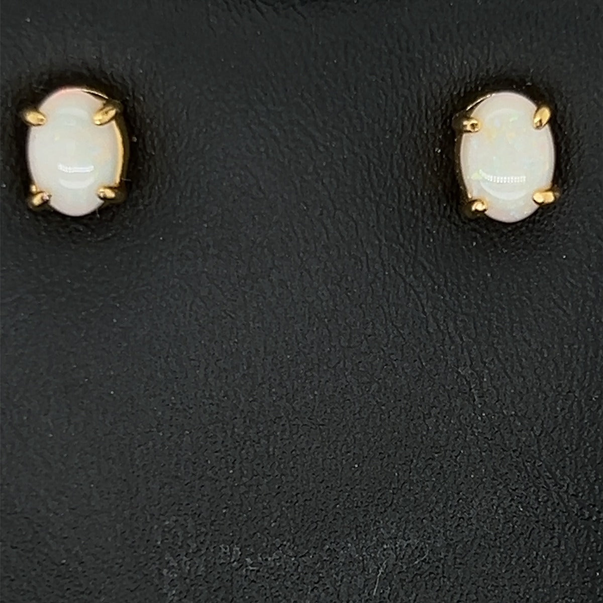 Gold Plated Solid Opal Earrings (gpse98) Gold Plated Solid Opal Earrings (gpse98)