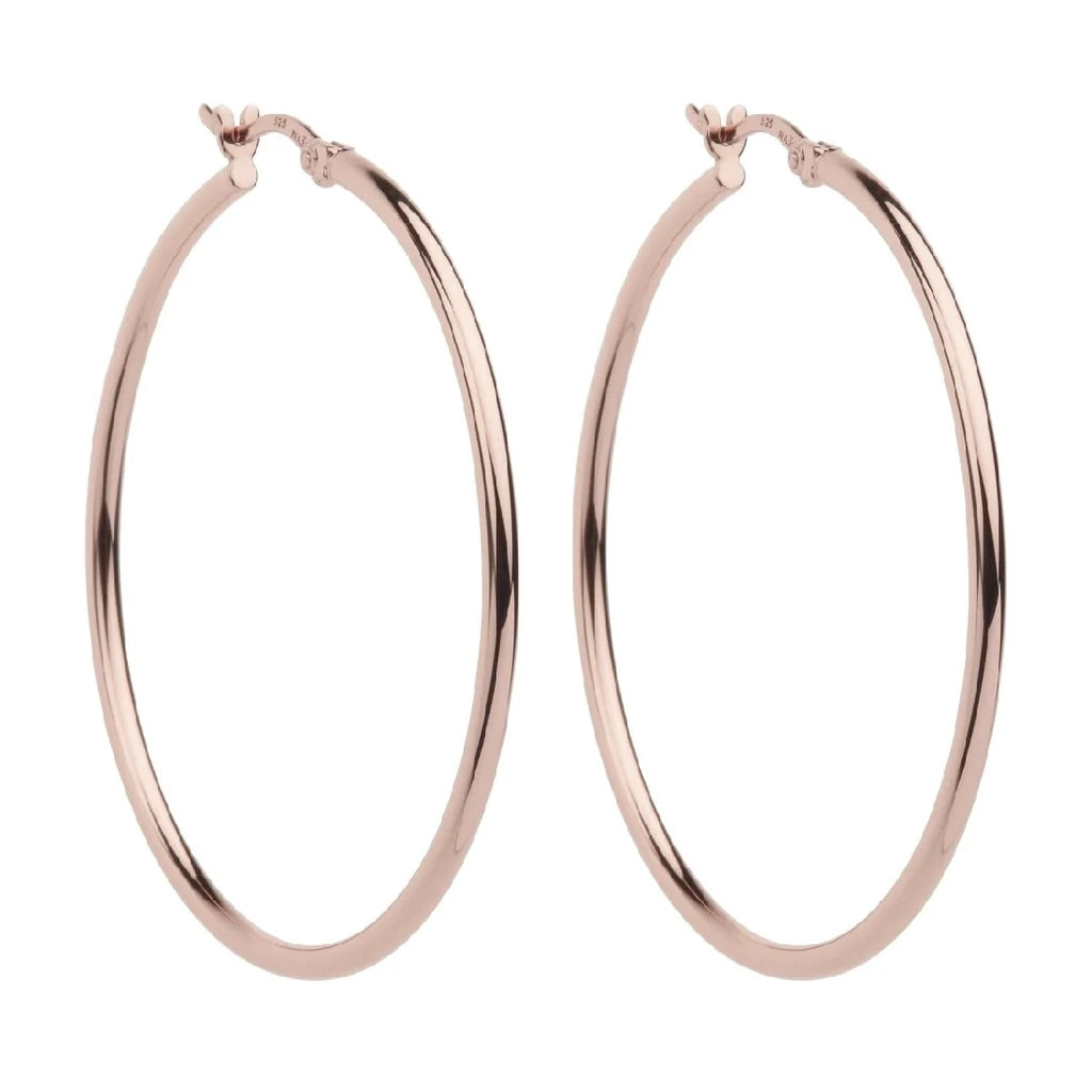 Najo - Simple Hoop 2x45mm Rose Najo - Simple Hoop 2x45mm Rose