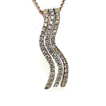 0.38ct Brilliant Cut Diamond Pendant set in 18ct Yellow Gold