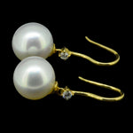 18ct South Sea pearl Earrings (PE6436)
