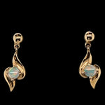 14ct Solid Opal Opal Earrings (se720)
