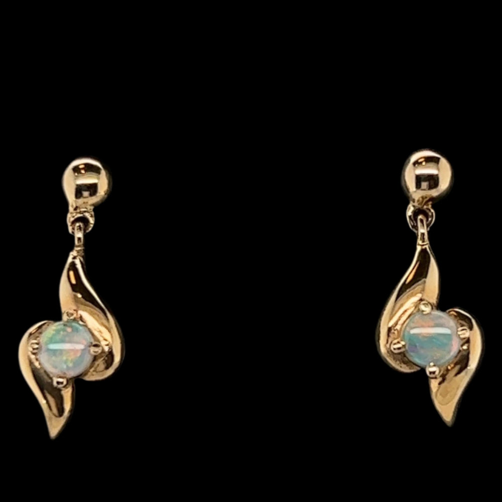 14ct Solid Opal Opal Earrings (se720) 14ct Solid Opal Opal Earrings (se720)