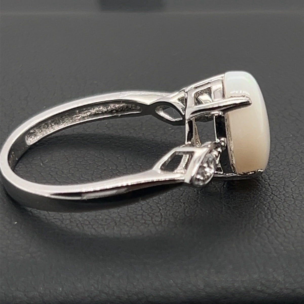 Sterling Silver Solid Opal Ring (SSSR6356) Sterling Silver Solid Opal Ring (SSSR6356)