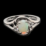 Sterling Silver Solid Opal Ring (SSSR6361)