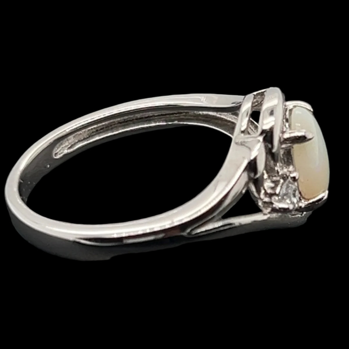 Sterling Silver Solid Opal Ring (SSSR6361)