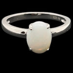 Sterling Silver Solid Opal Ring (ssr6203)