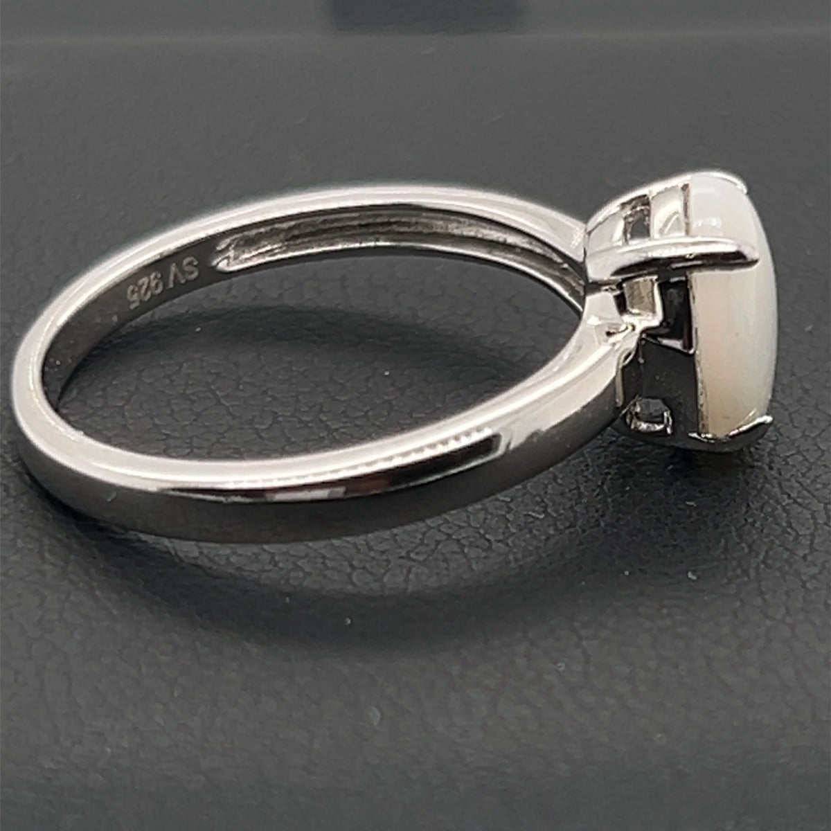 Sterling Silver Solid Opal Ring (ssr6203)