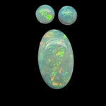 Three Solid Opals (Sol35)