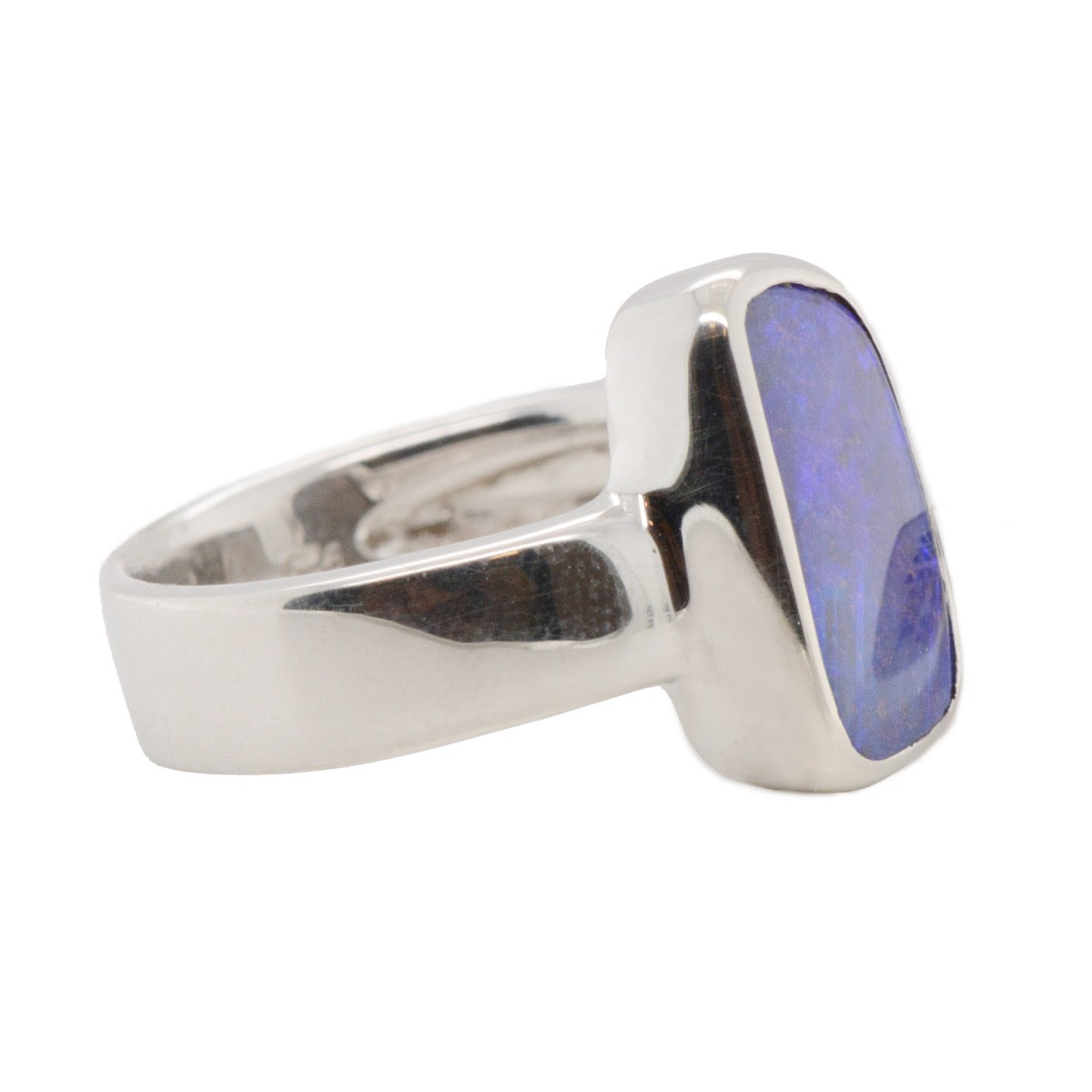 Sterling Silver Boulder Ring (ssbou509) Sterling Silver Boulder Ring (ssbou509)