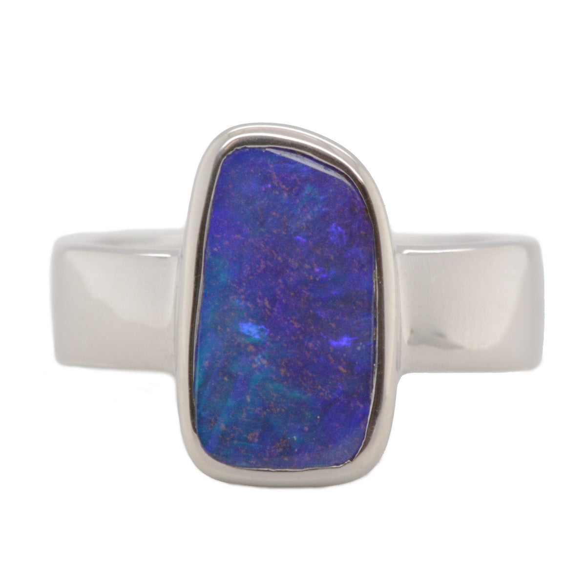 Sterling Silver Boulder Ring (ssbou509) Sterling Silver Boulder Ring (ssbou509)
